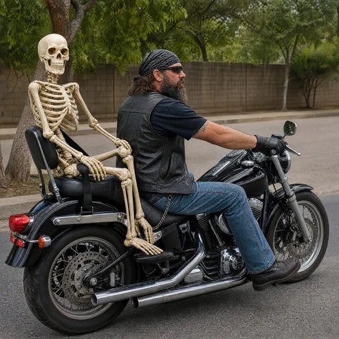 SkelRide™ - Motorcycle Skeleton Passenger Kit